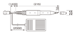 SUW-30CT ハンドピース寸法